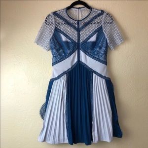 Self portrait lace midi dress size us6